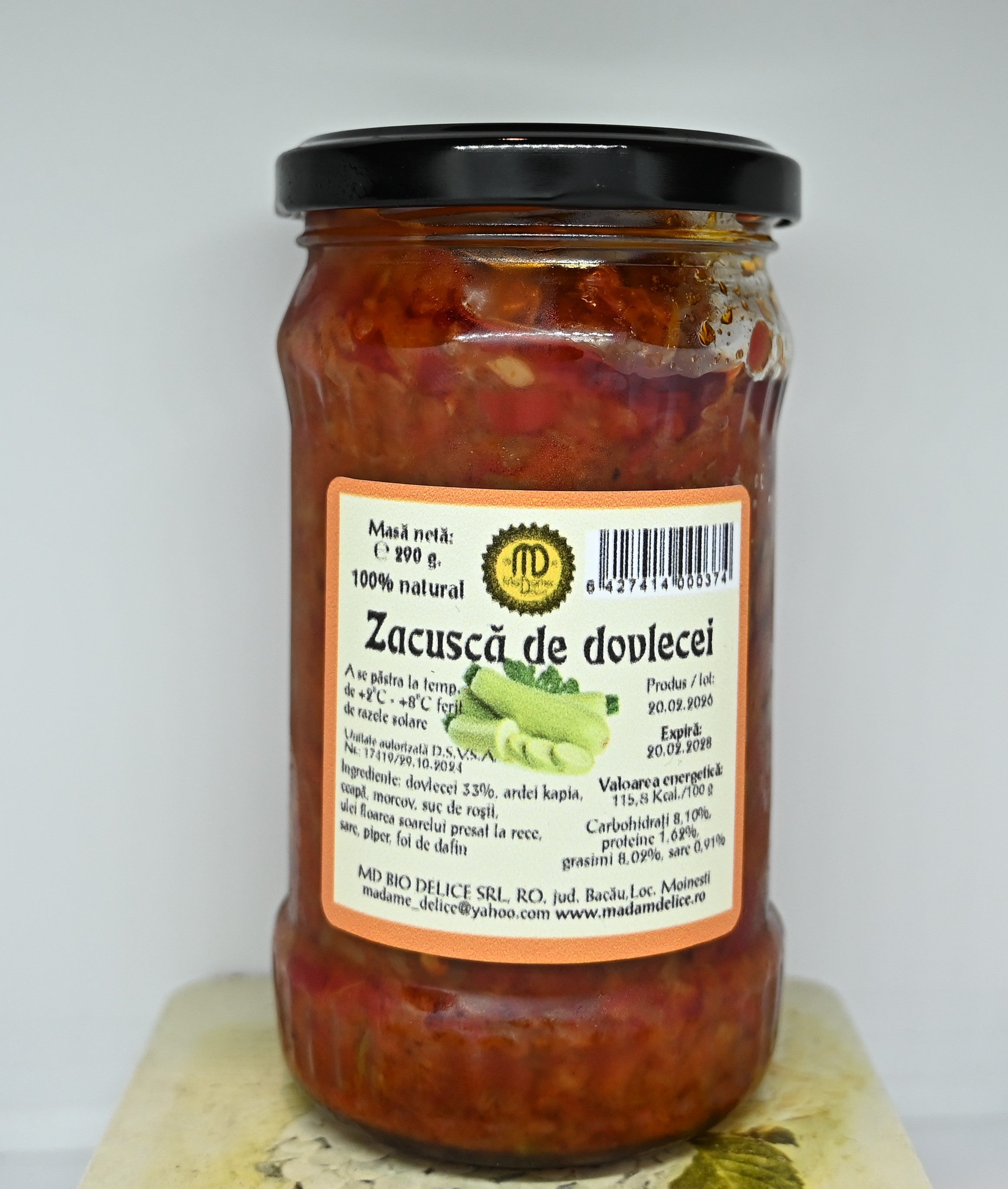 Zacuscă de dovlecei