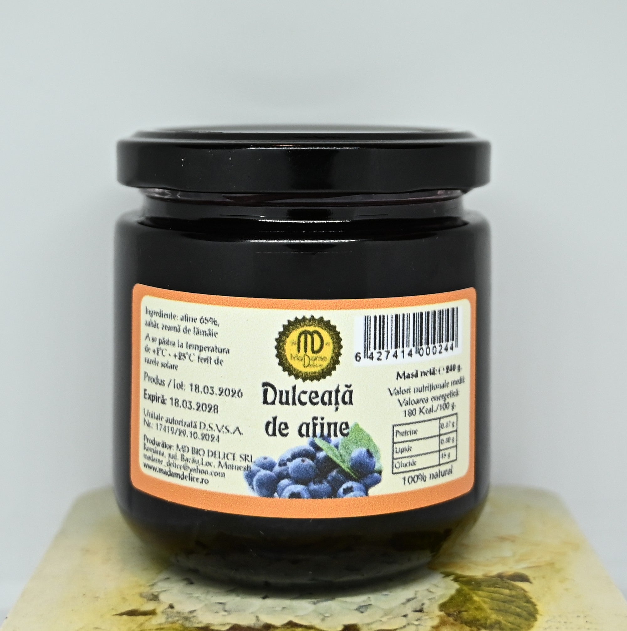 Dulceață de afine