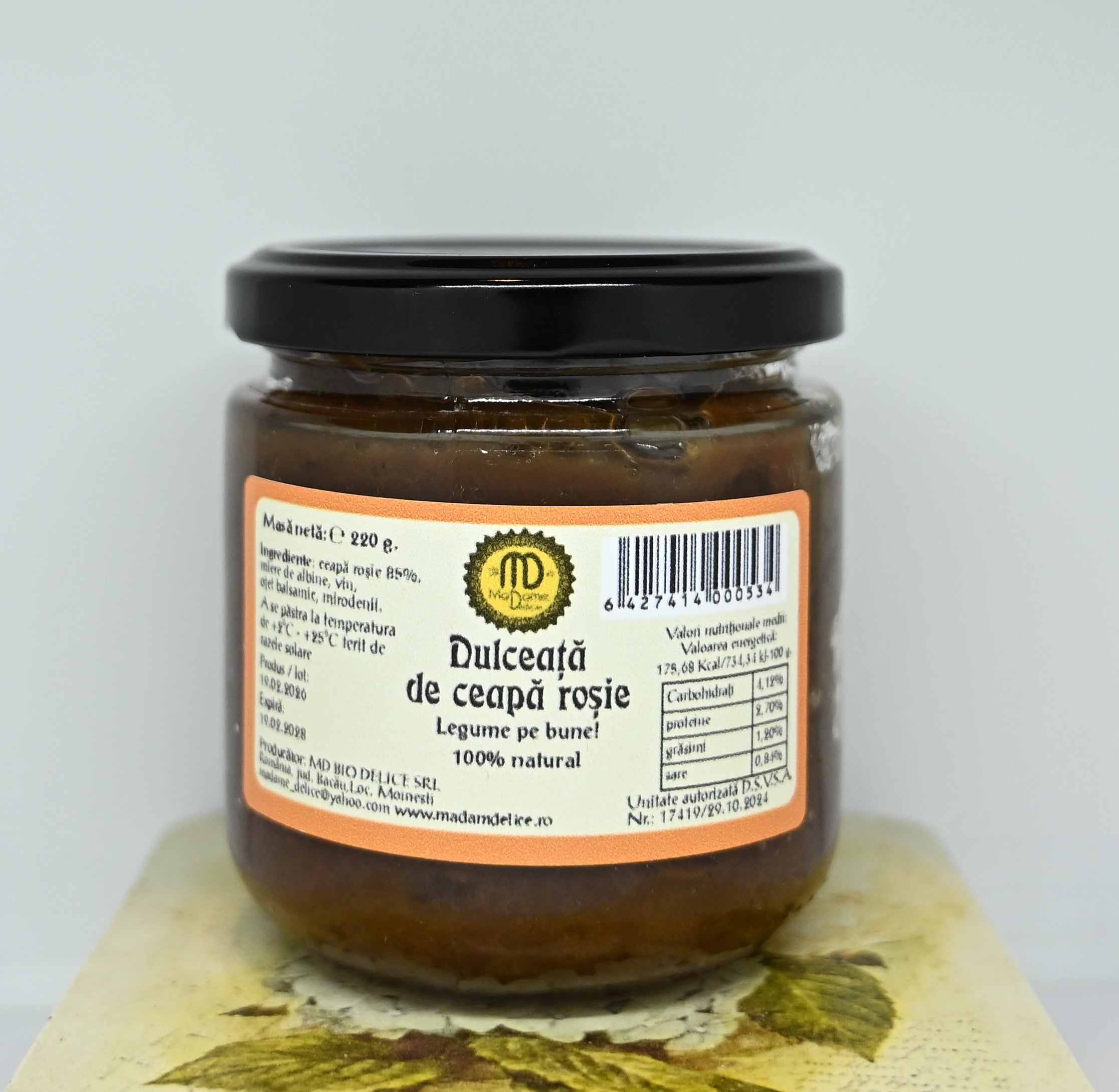 Dulceață de ceapă roșie