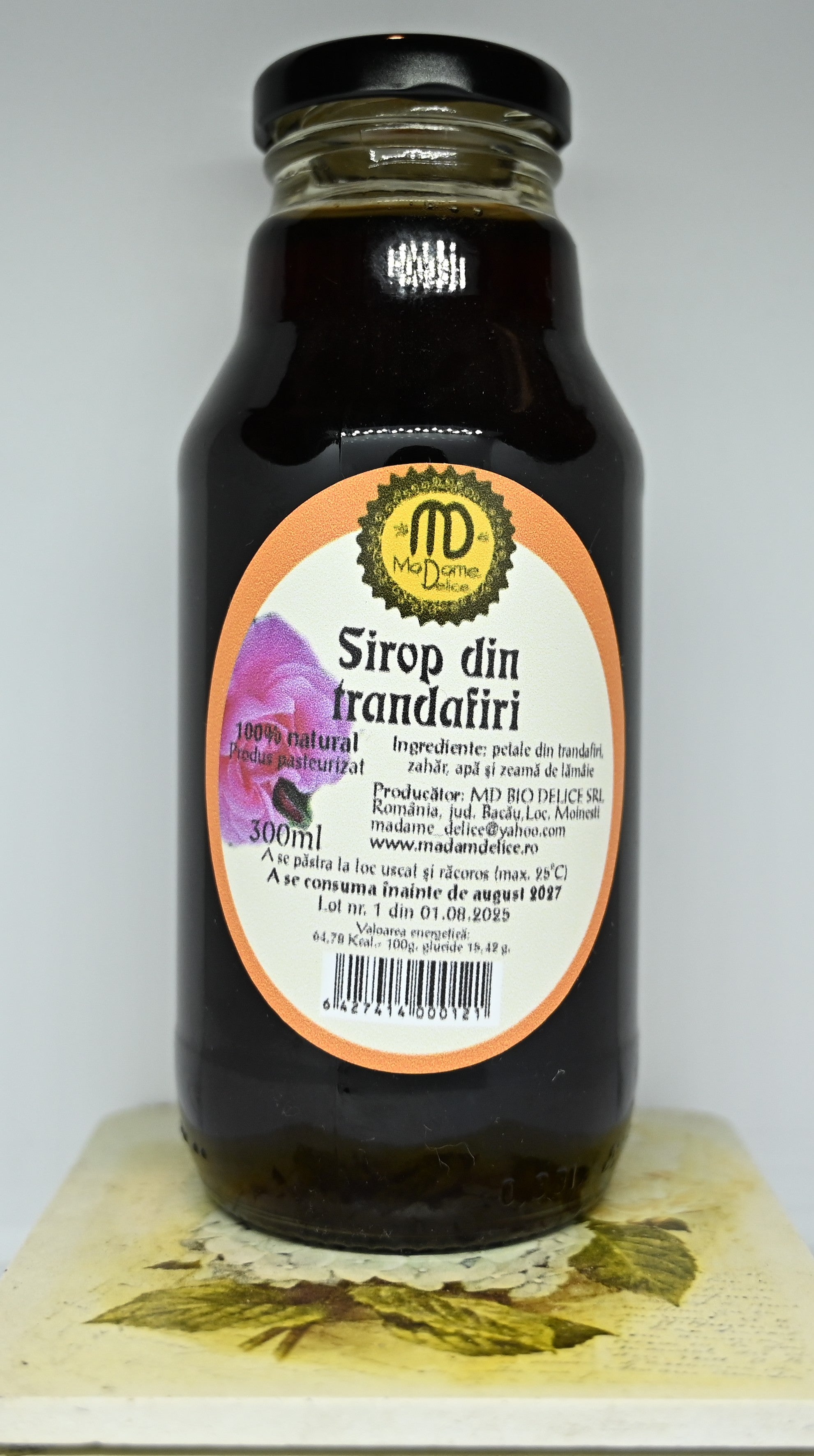 Sirop din trandafiri
