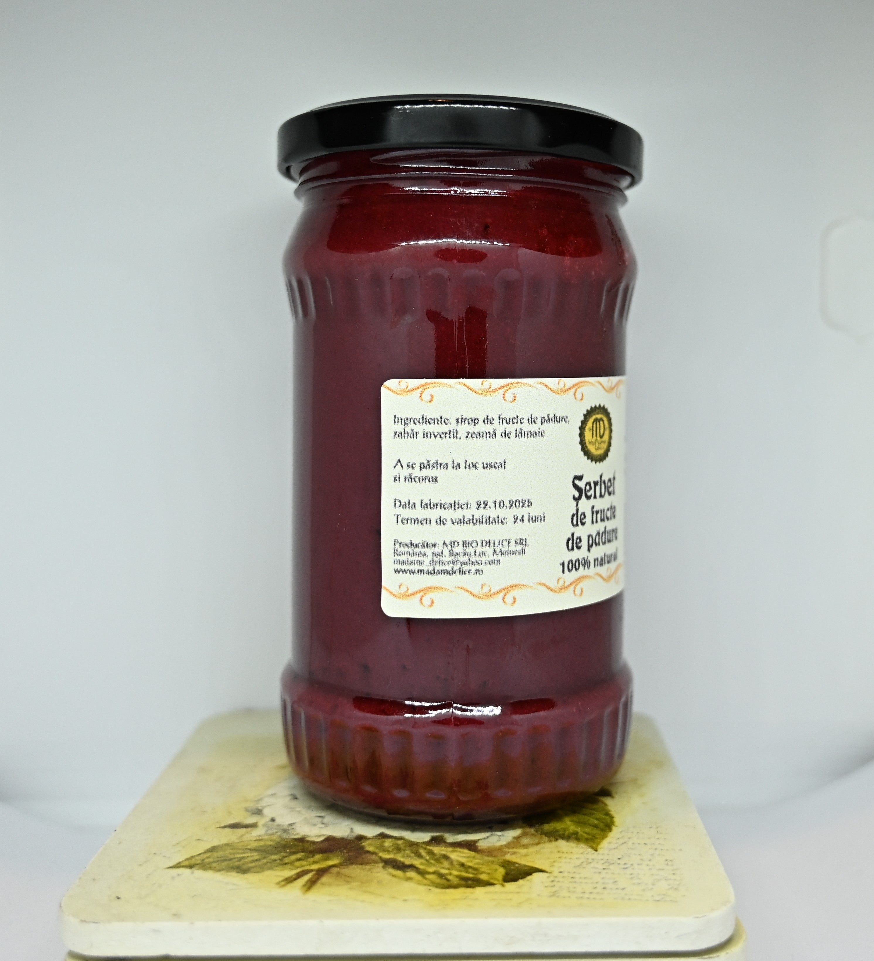 Șerbet de fructe de pădure
